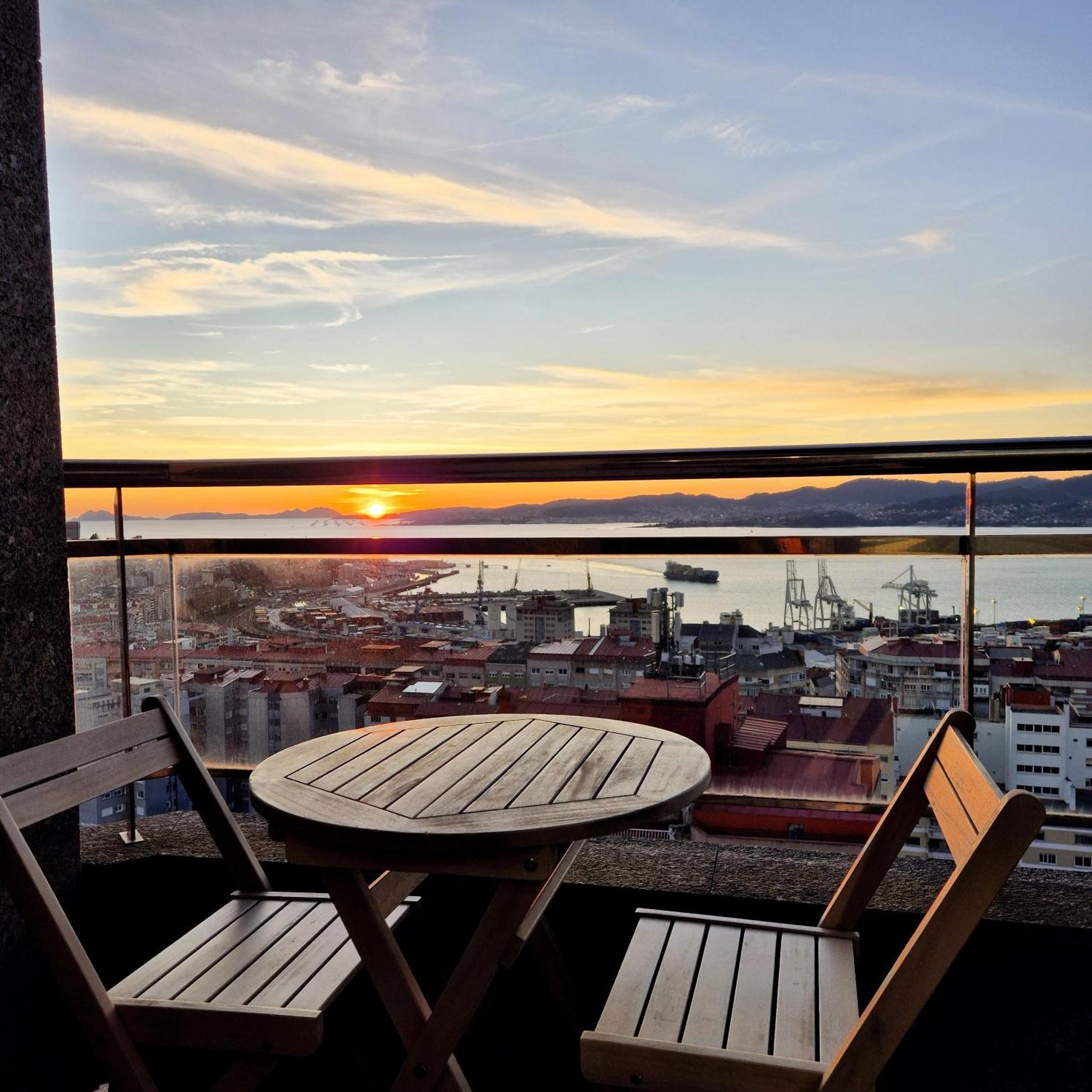 Ferienwohnung Vistasaragon Vigo Exterior foto